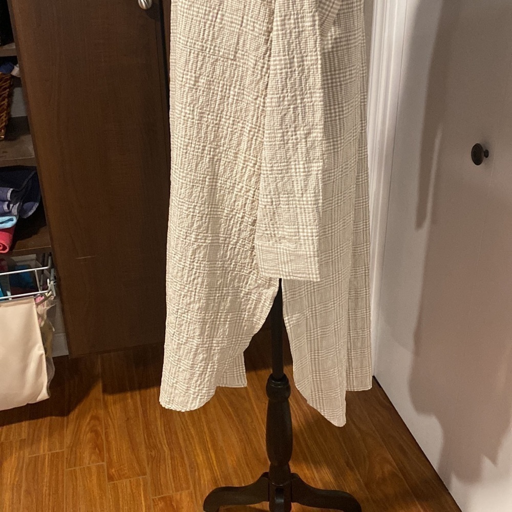 Maeve by Anthropology Button Down Tunic Shirt - Picture 7 of 14